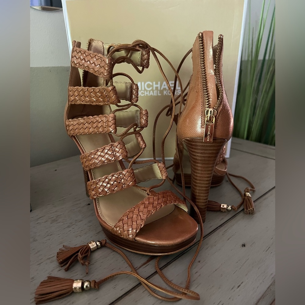 Michael Kors strappy heels